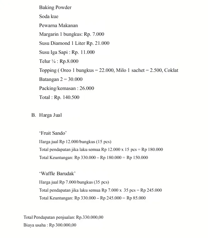 cara menulis proposal bisnis 5