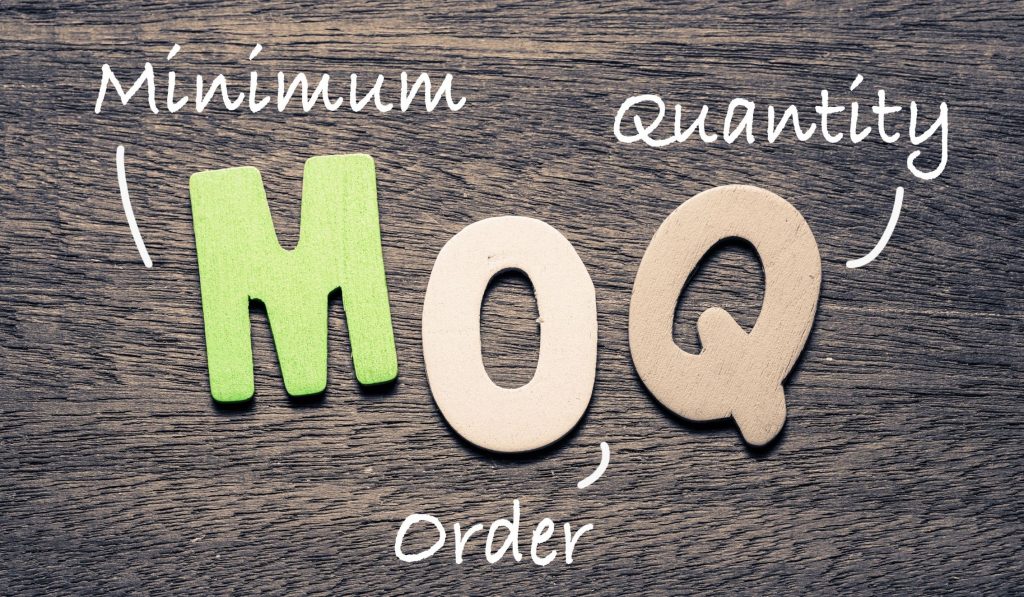 minimum order quantity