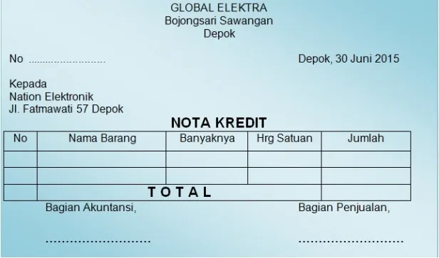 nota kredit 1