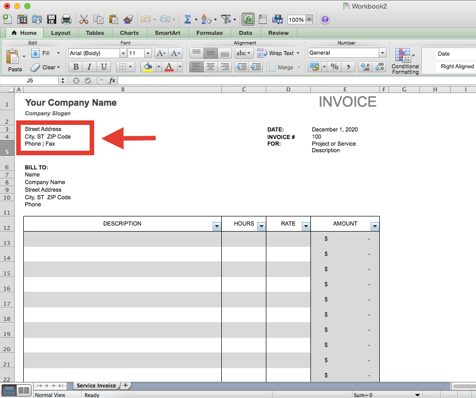 Cara Membuat Nomor Otomatis Di Excel Praktis Semutimut Tutorial Hp Invoice Dengan Mudah Dan 6349