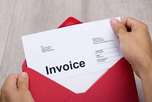 cara membuat invoice excel