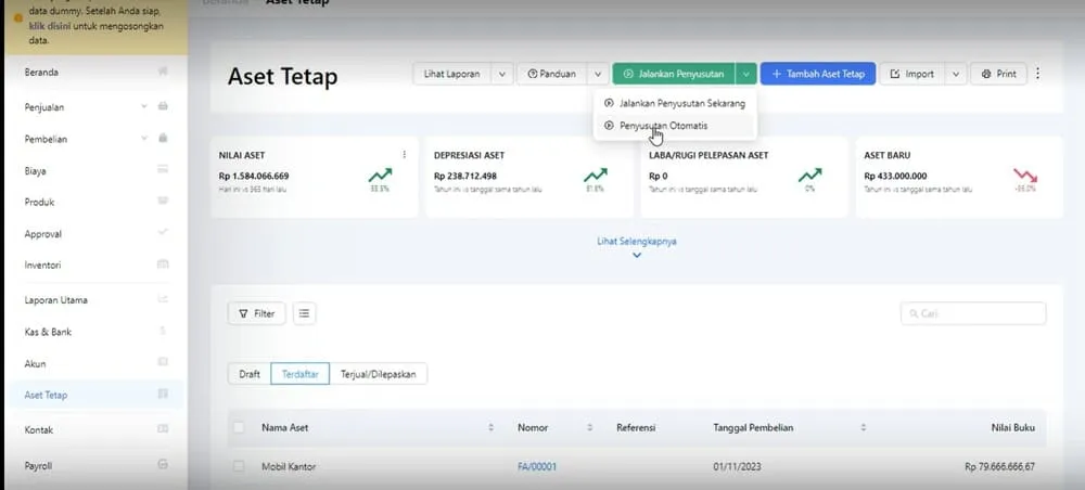kledo penyusutan otomatis 1