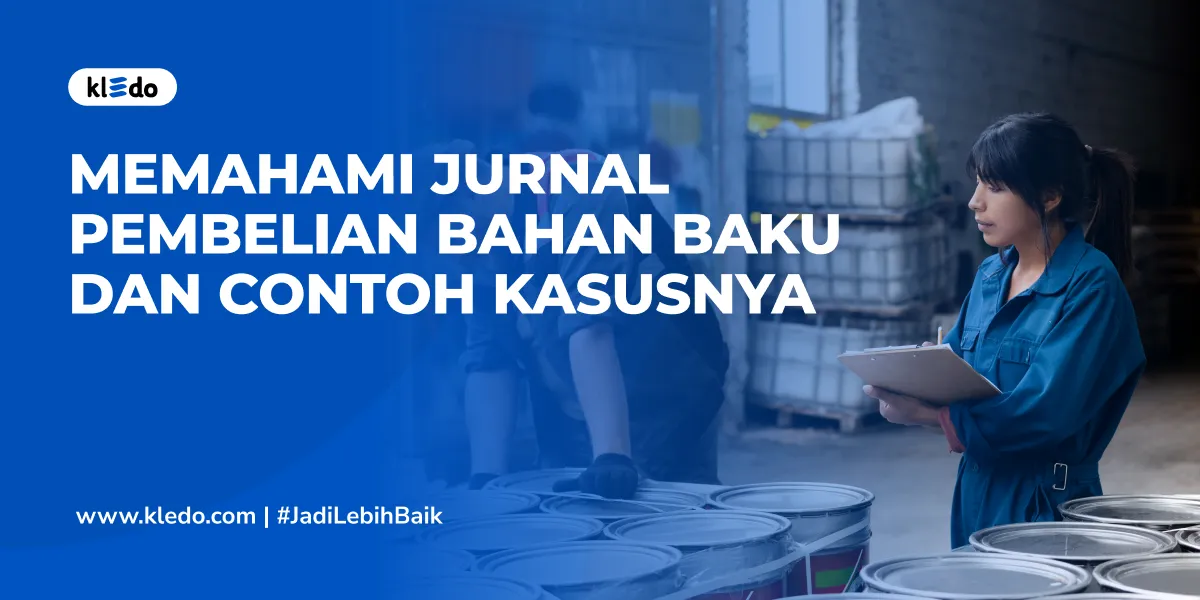 jurnal pembelian bahan baku banner