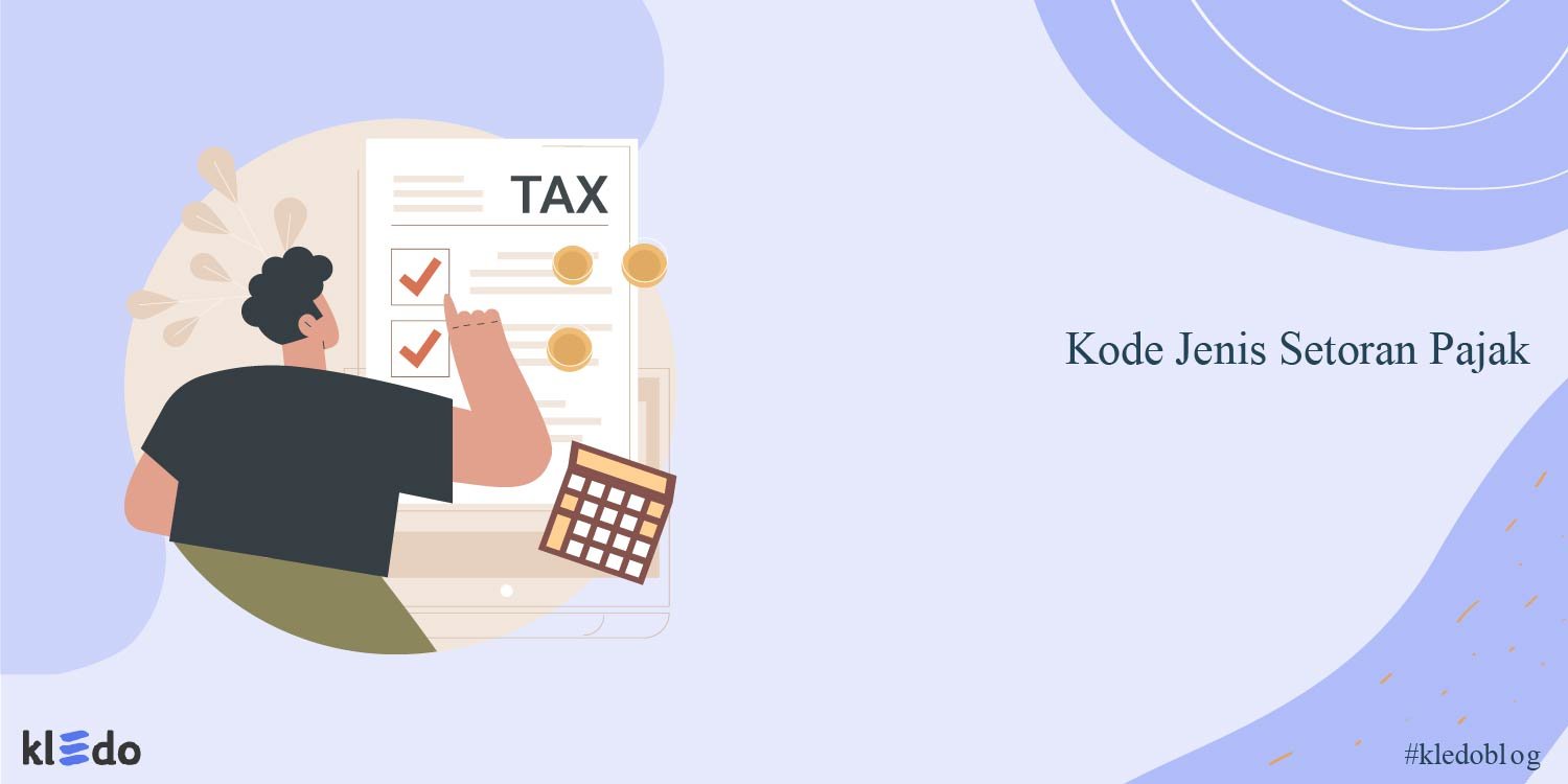 kode jenis setoran pajak
