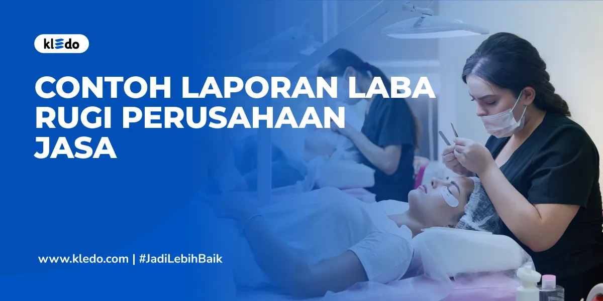 laporan laba rugi perusahaan jasa banner