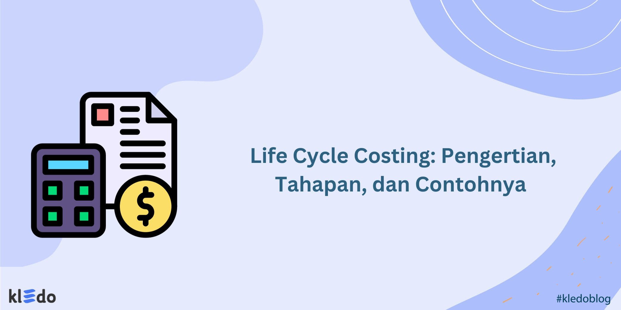 life cycle costing banner