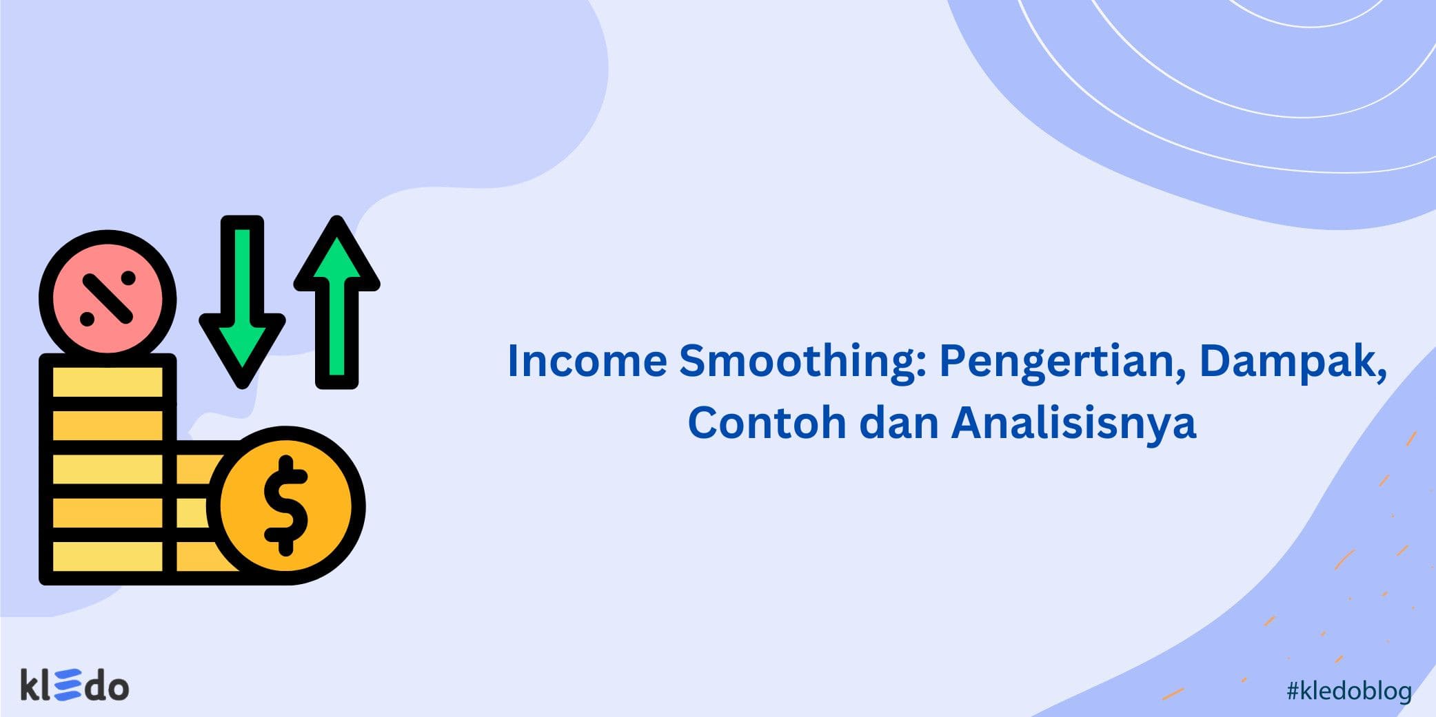 income smoothing banner