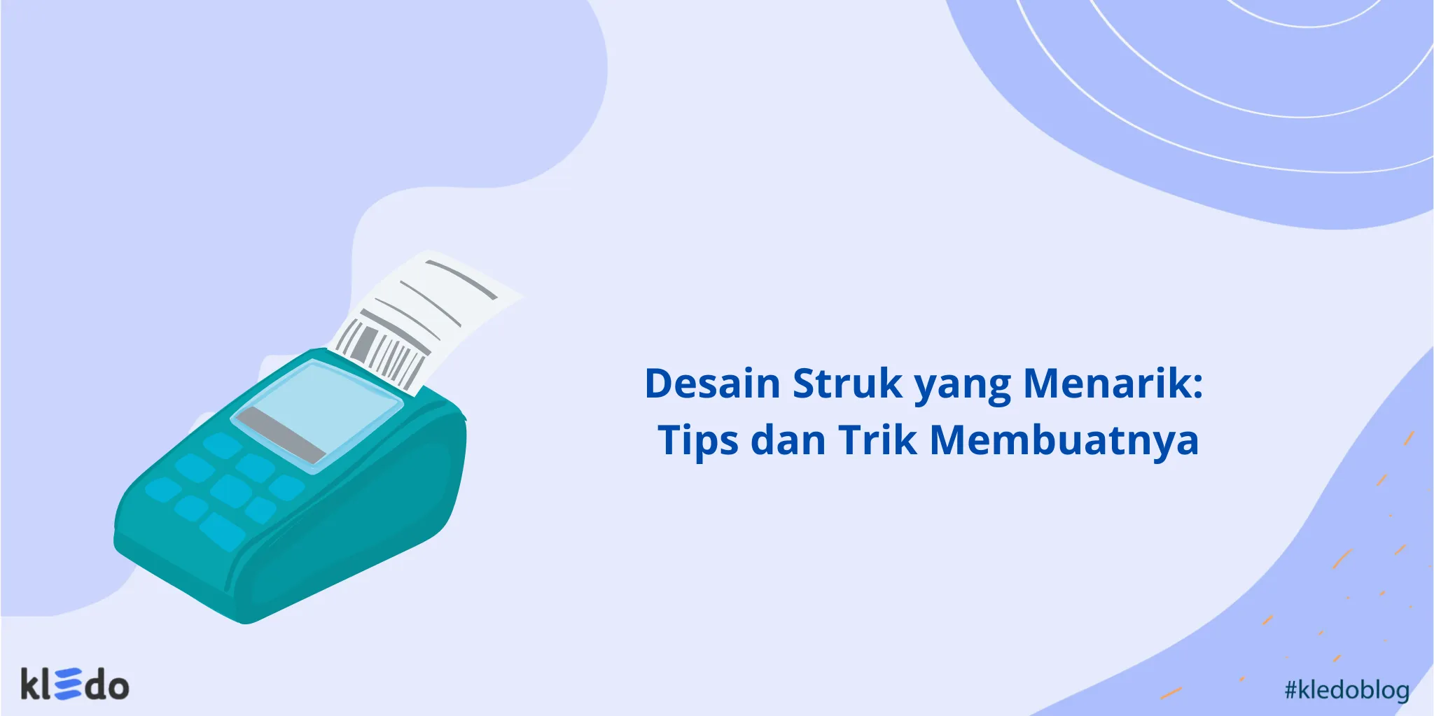 desain struk yang menarik banner