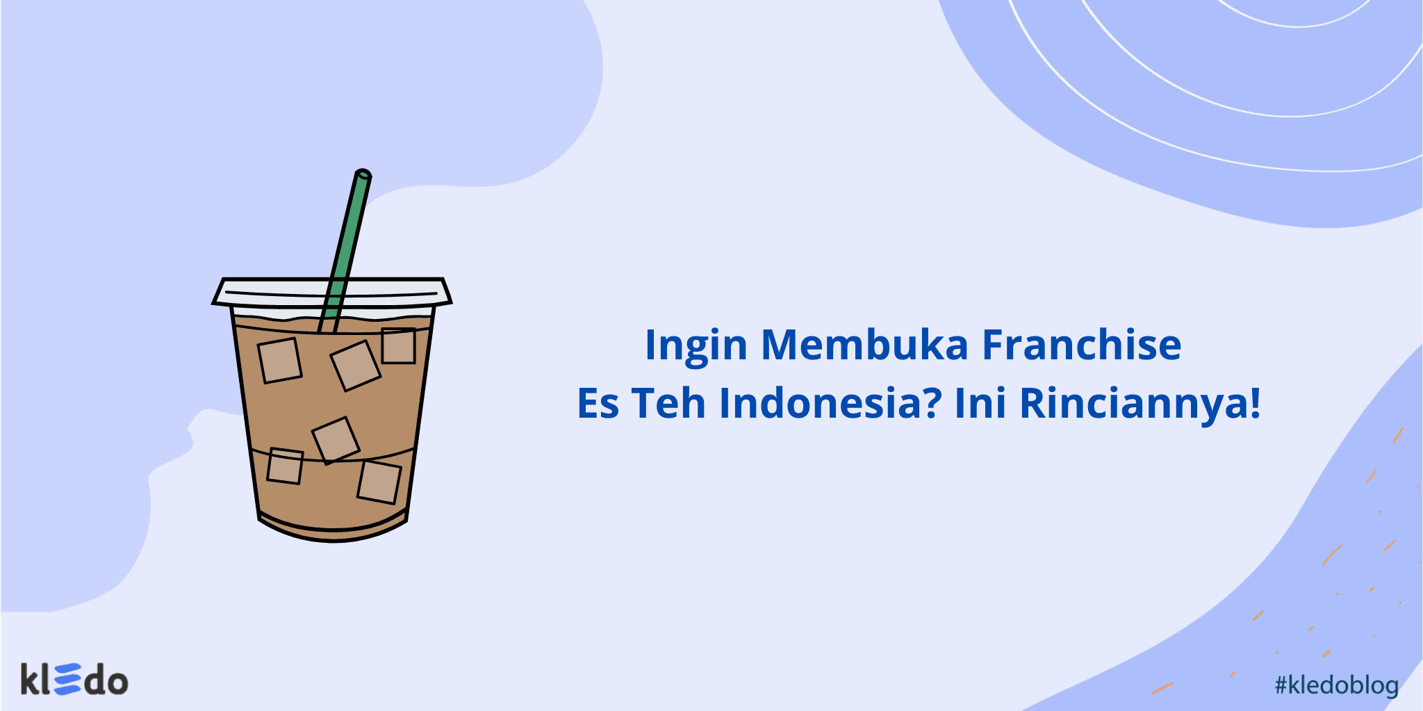 Franchise es teh indonesia banner