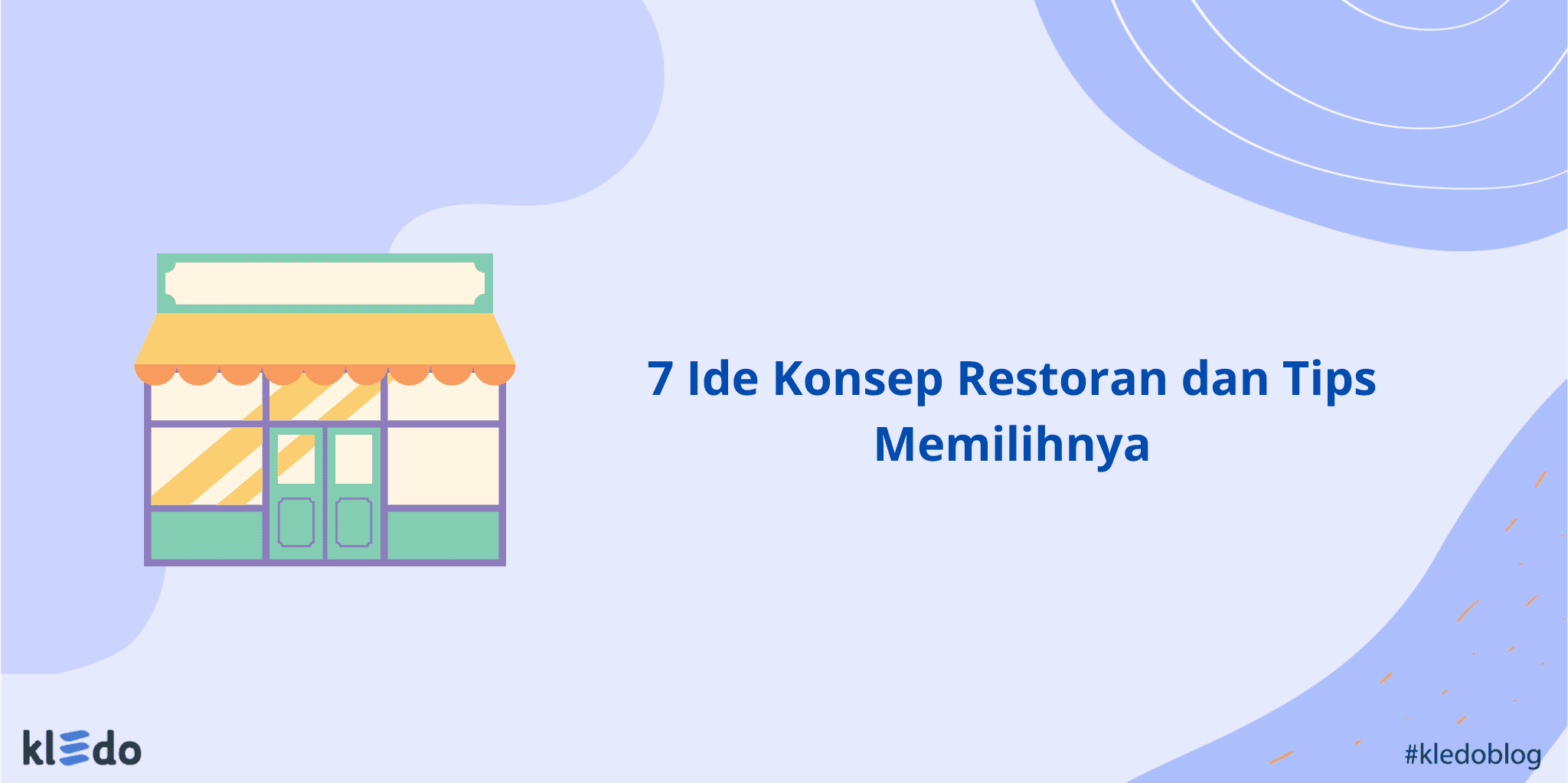 konsep restoran banner