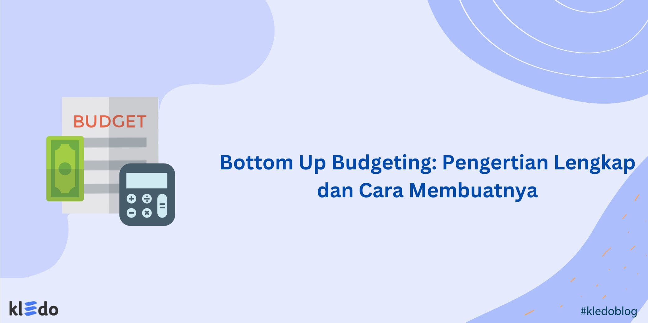 bottom up budgeting banner