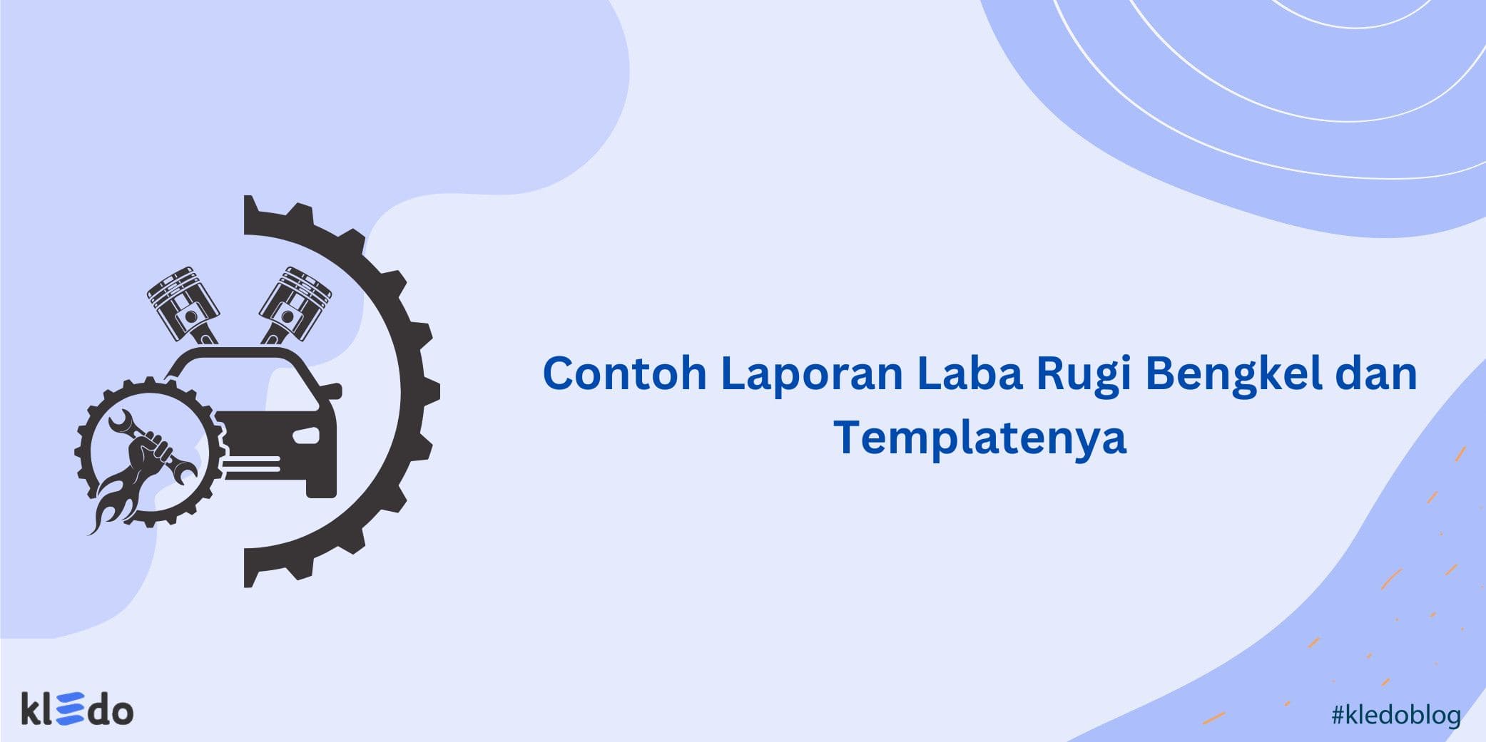 laporan laba rugi bengkel banner