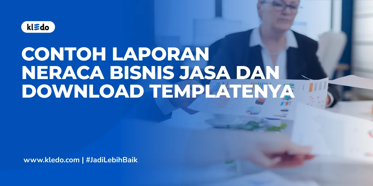 contoh laporan neraca bisnis jasa banner