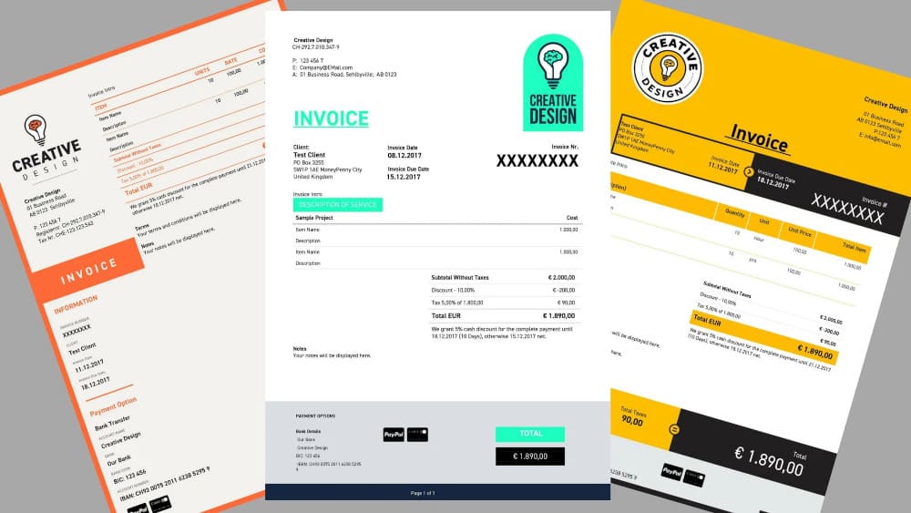 format invoice yang benar 1