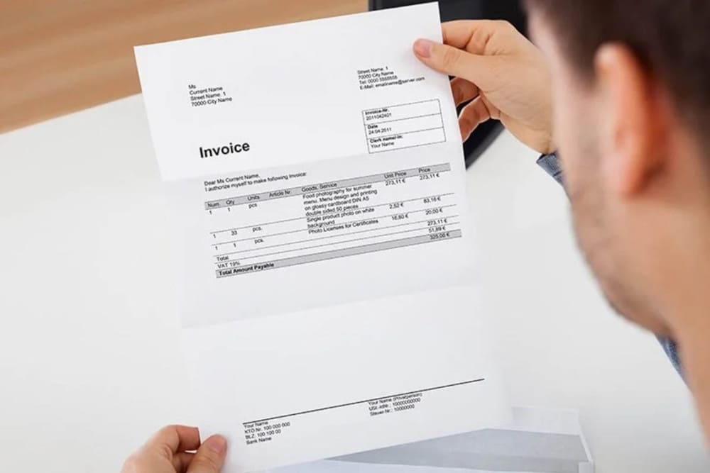 format invoice yang benar 2