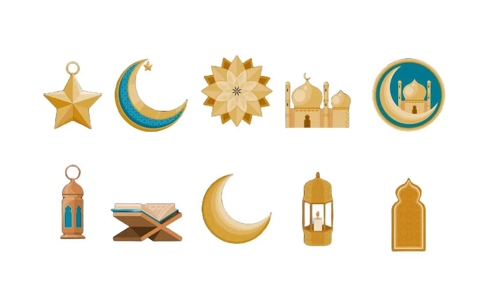 simbol bulan ramadhan
