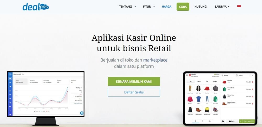 aplikasi pencatatan penjualan deal pos