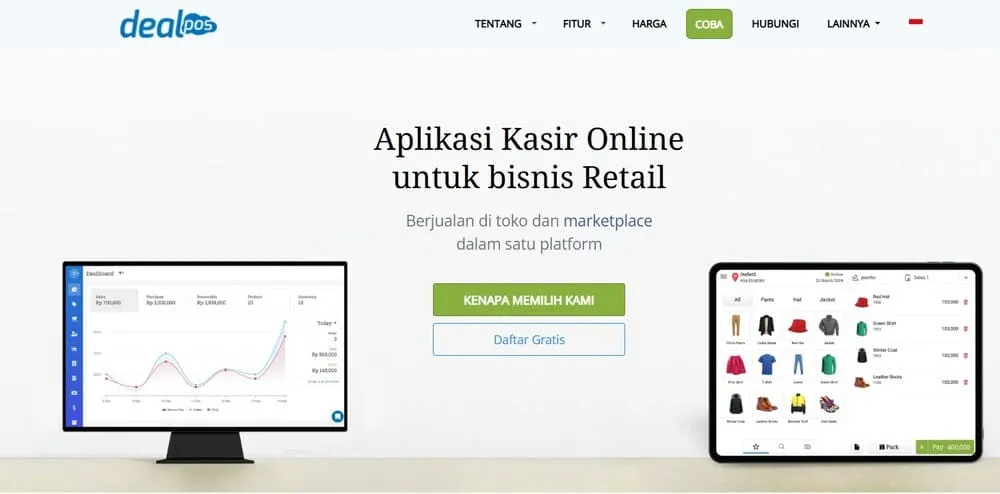 aplikasi pencatatan penjualan deal pos