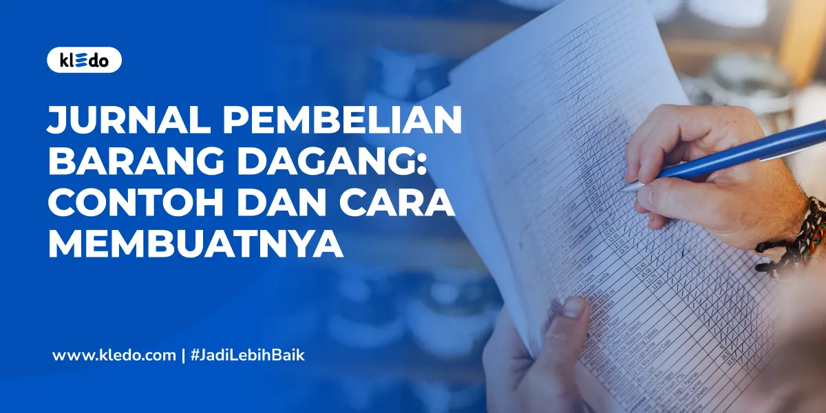 jurnal pembelian barang dagang banner