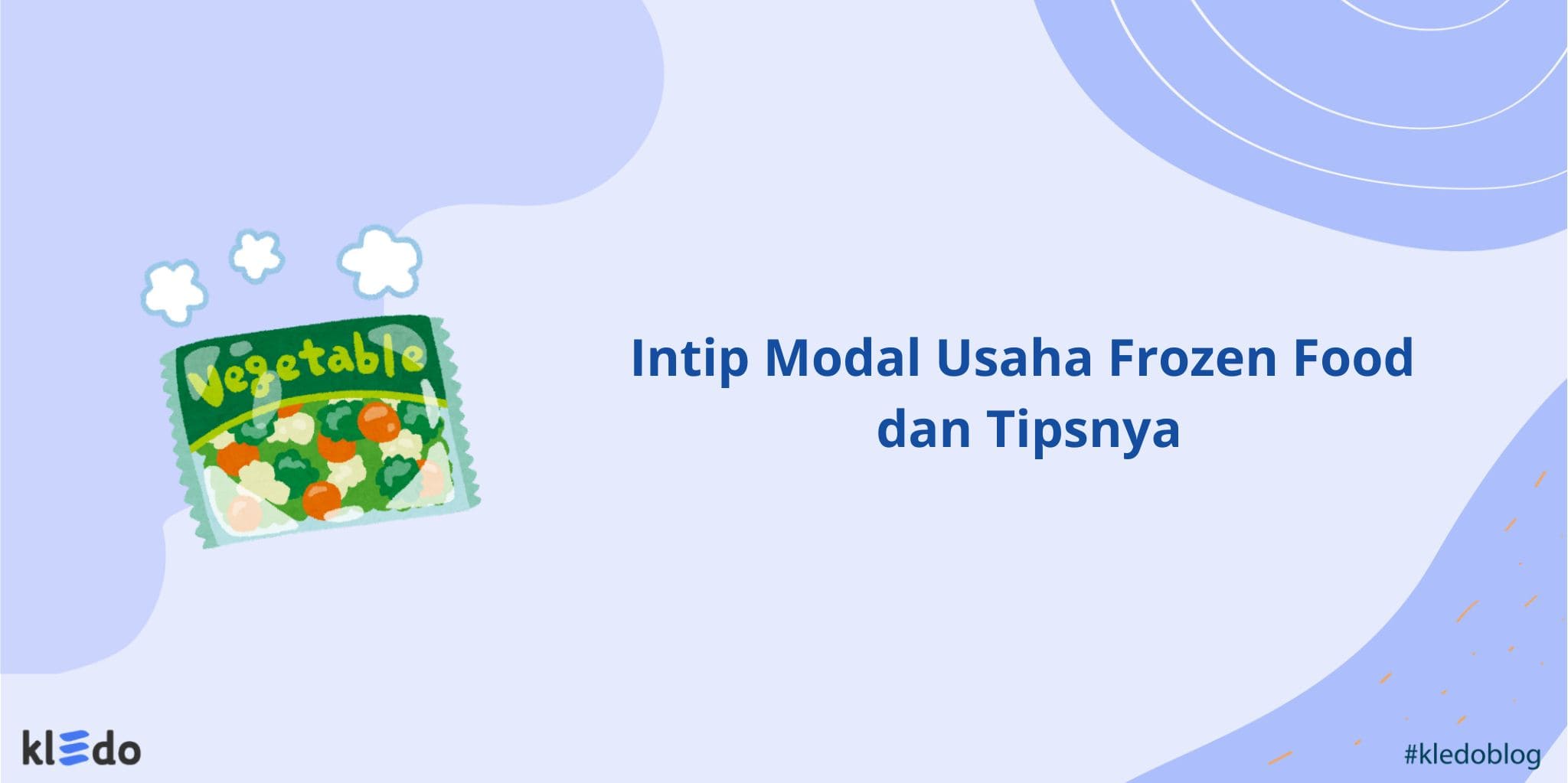 modal usaha frozen food banner