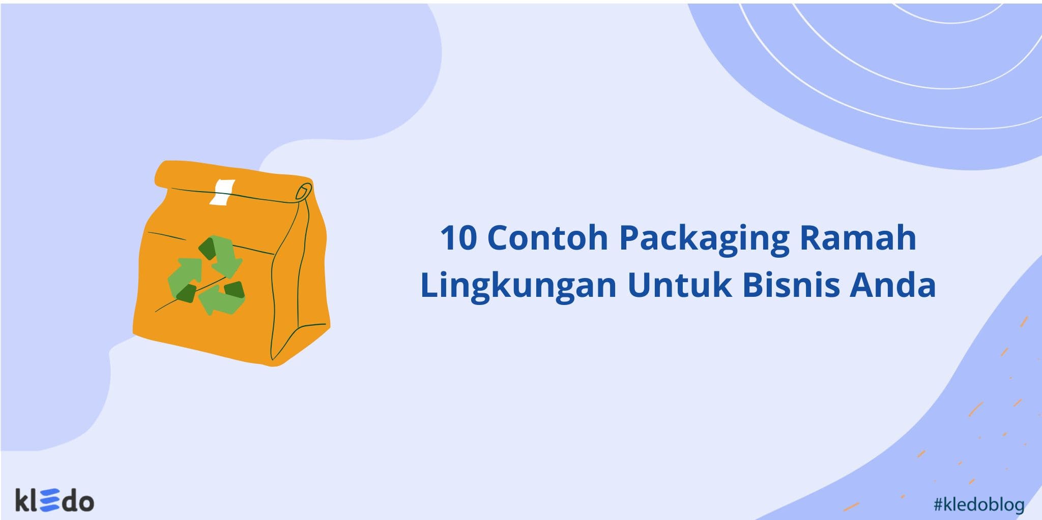 packaging ramah lingkungan banner