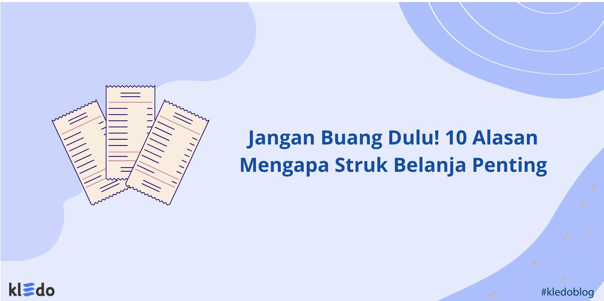 struk belanja banner