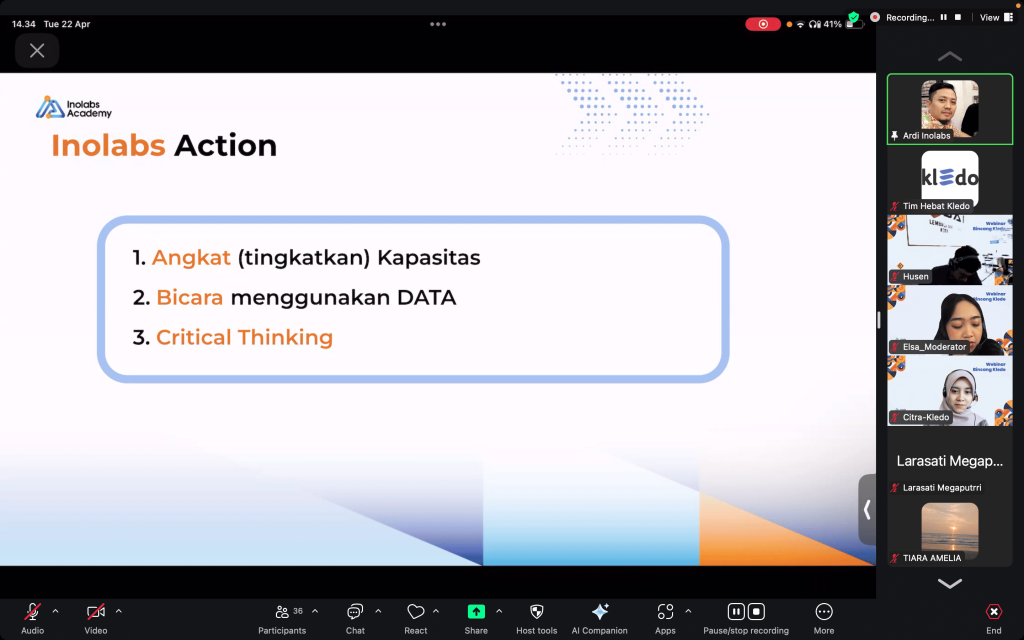 rekap webinar banner kledo x inolabs 2