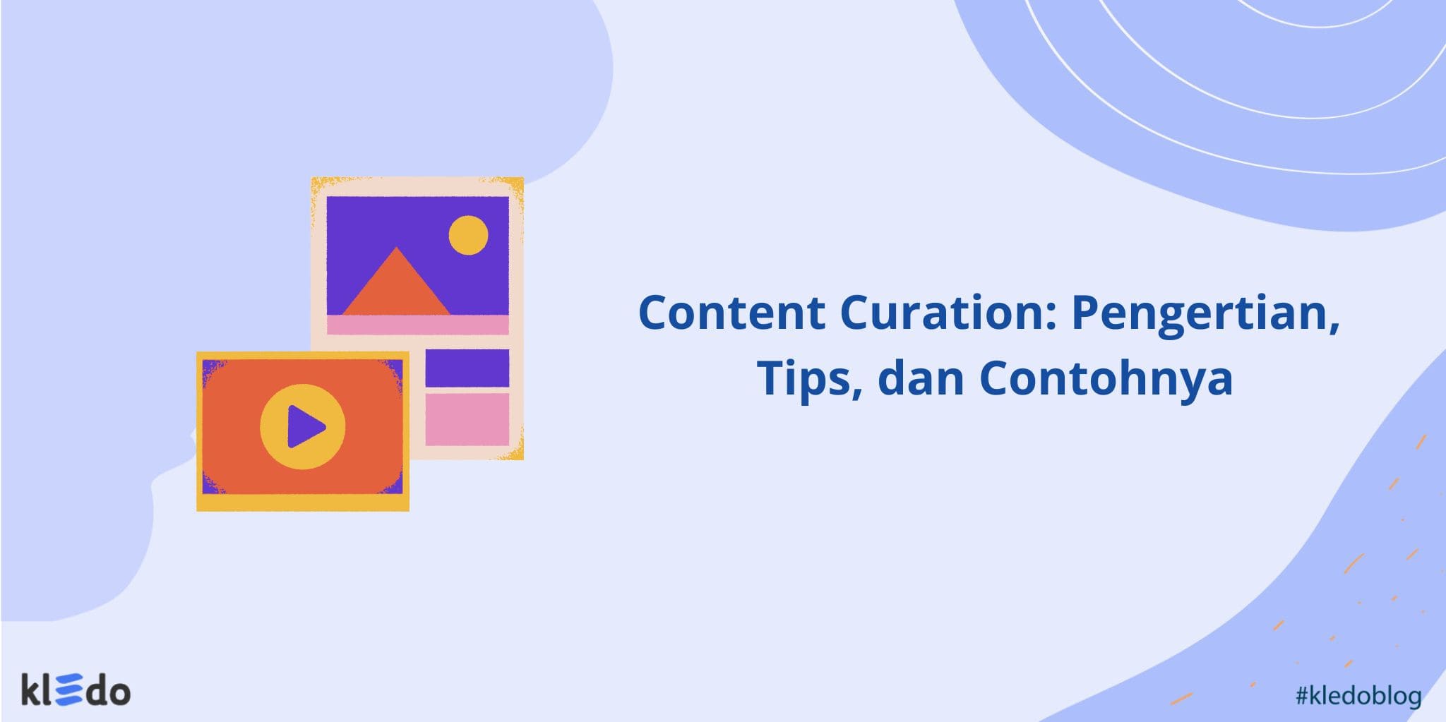 content curation banner