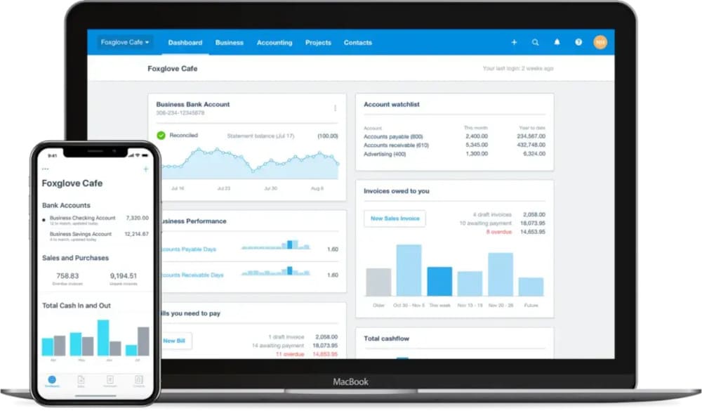 expense tracker xero