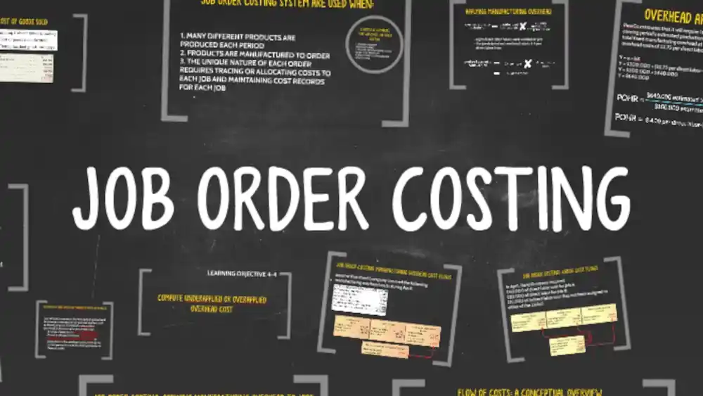 job order costing