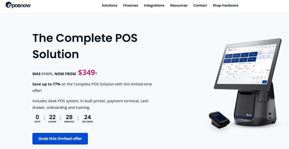 aplikasi kasir epos now toko pakaian