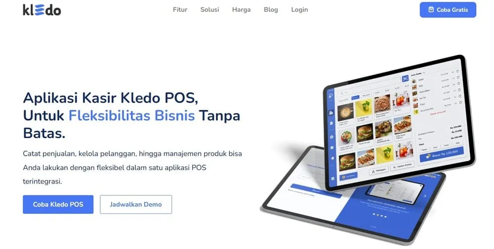 aplikasi kasir kledo pos
