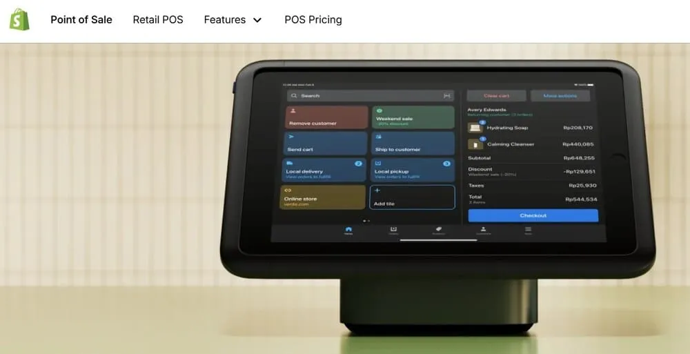 aplikasi kasir shopify pos