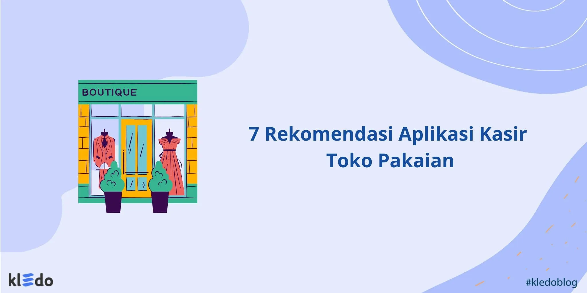 aplikasi kasir toko pakaian banner