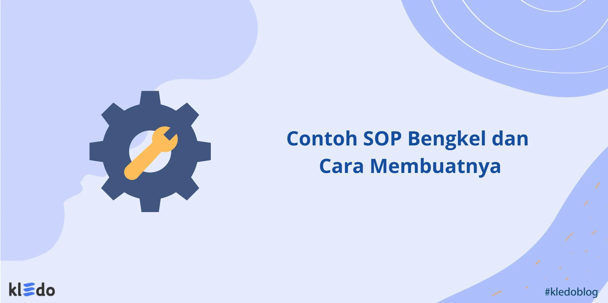 contoh sop bengkel banner
