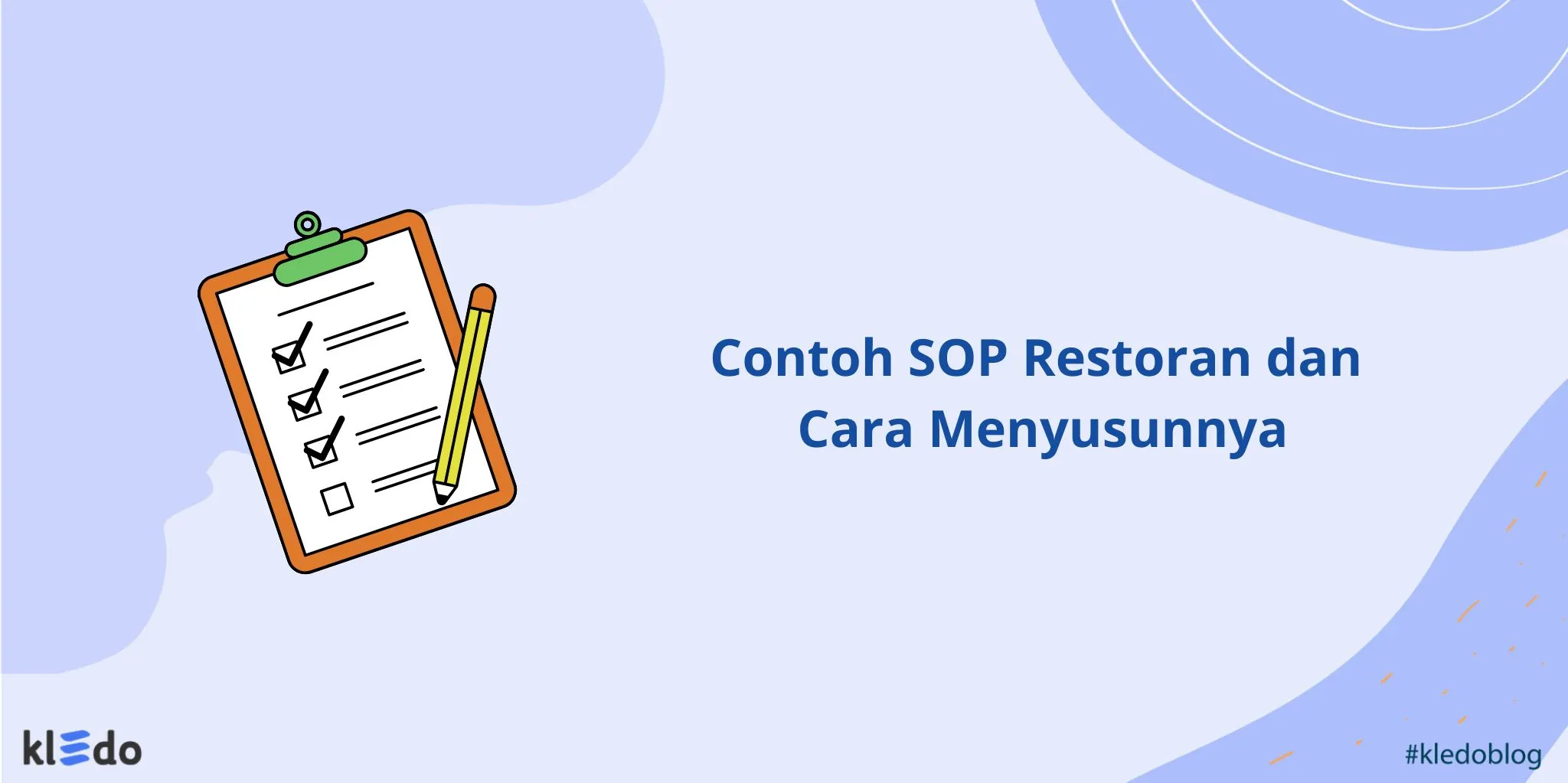 contoh sop restoran banner