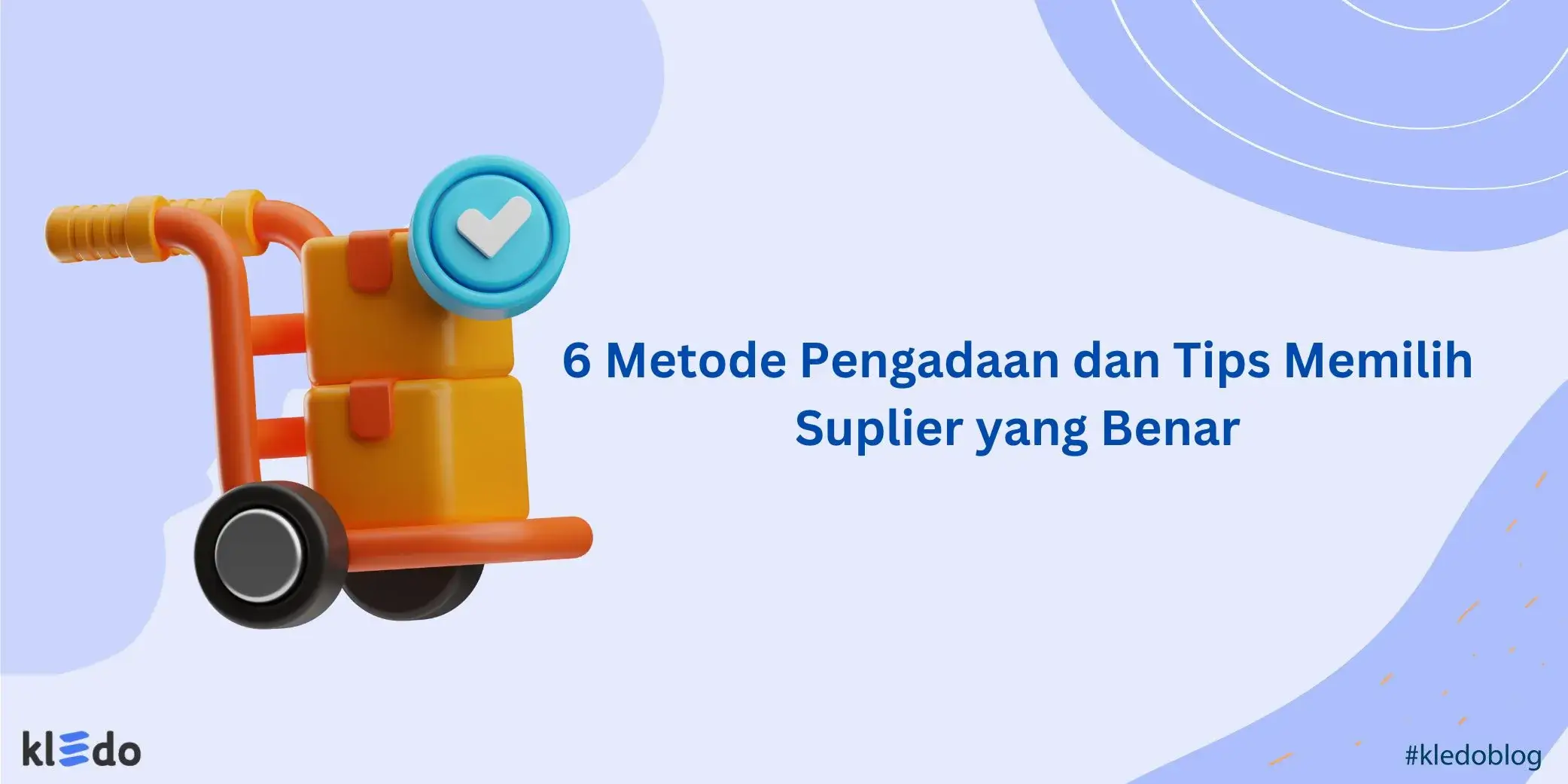 metode pengadaan banner