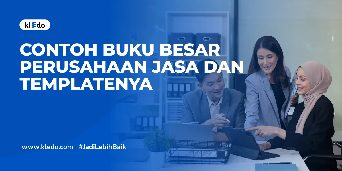 contoh buku besar perusahaan jasa banner