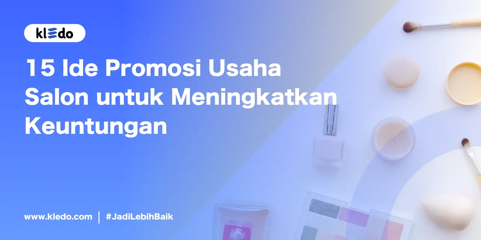 ide promosi usaha salon banner