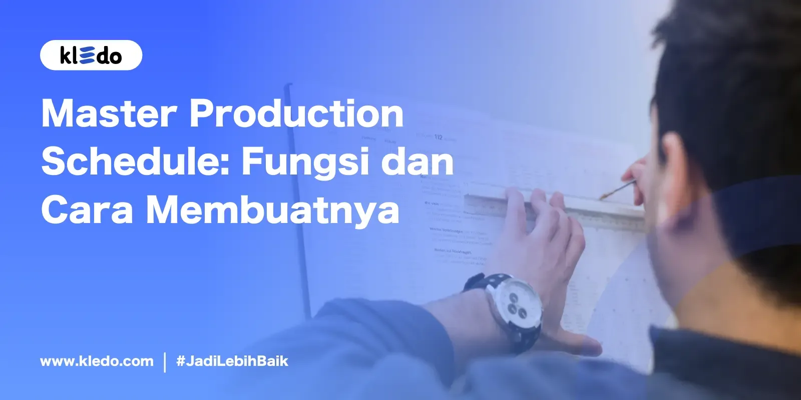 master production schedule banner