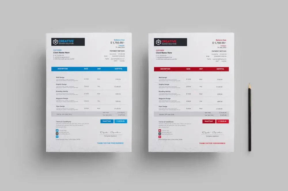 software invoice 1