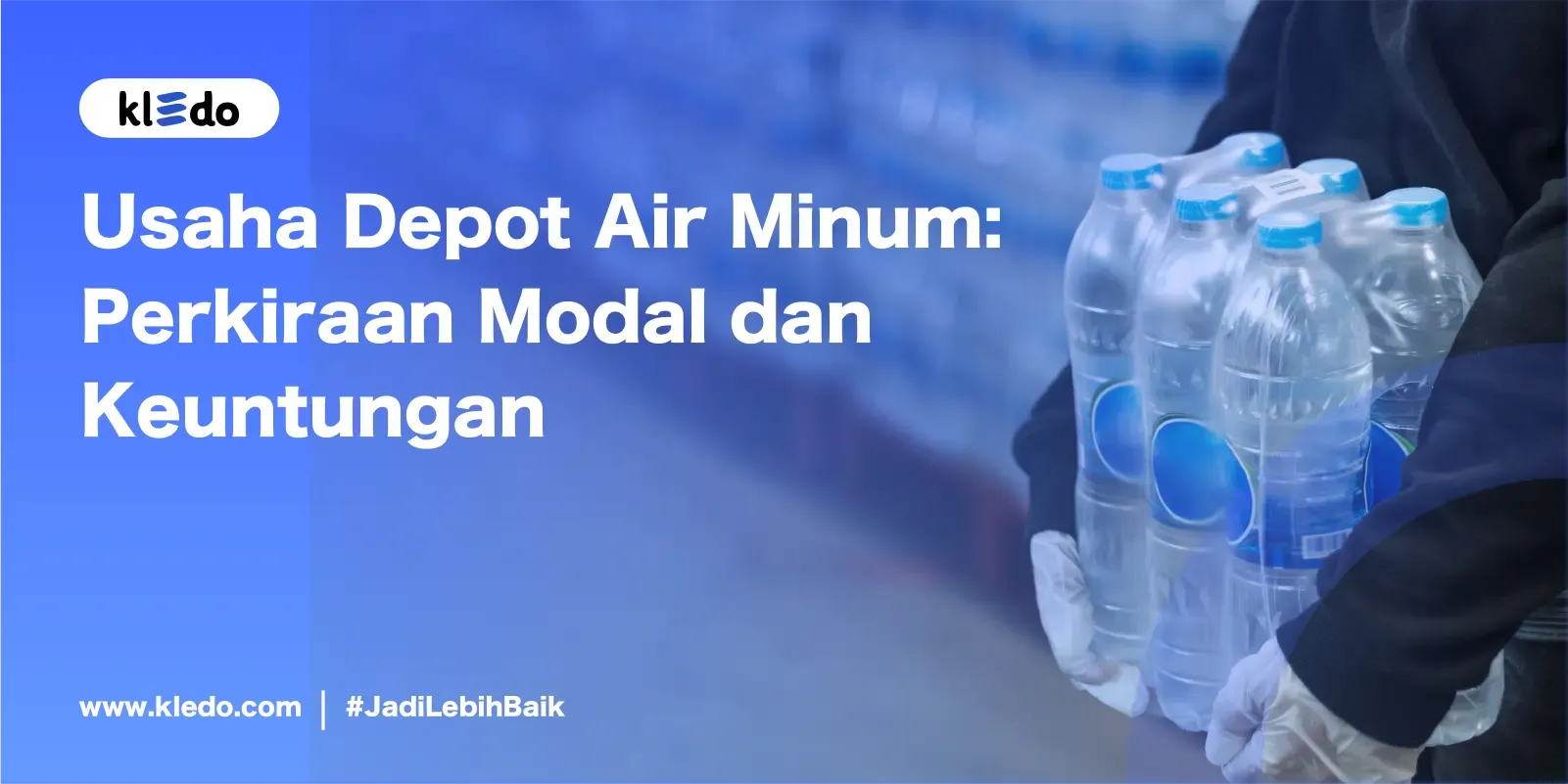 usaha depot air minum banner