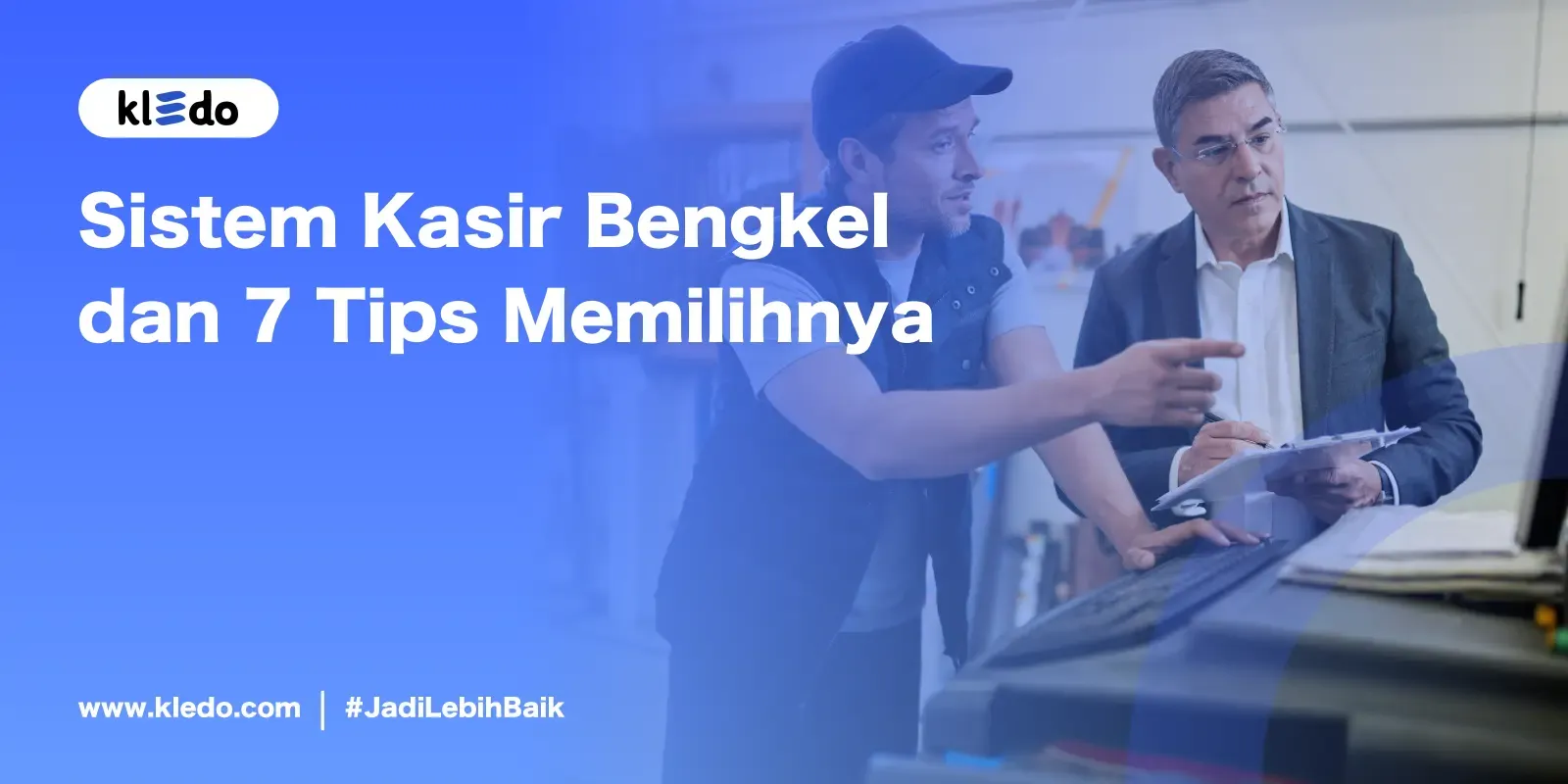 sistem kasir bengkel banner