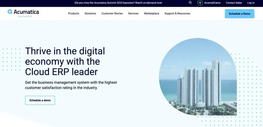 software akuntansi mudah acumatica