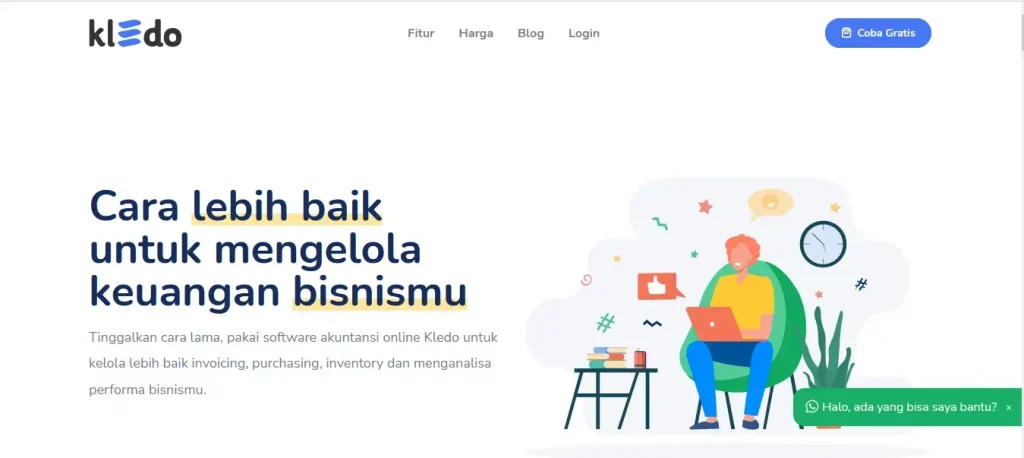 software akuntansi mudah kledo