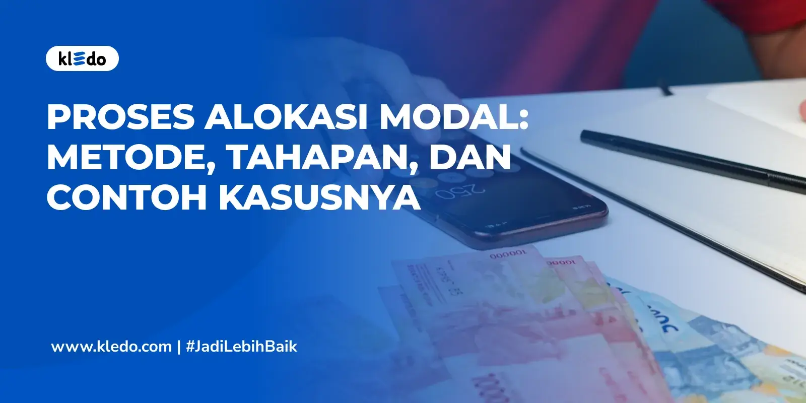 alokasi modal banner