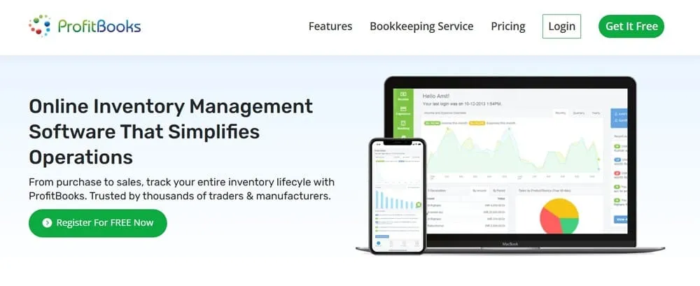 software stok barang gratis profitbooks