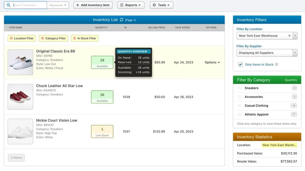 software stok barang gratis salesbinder
