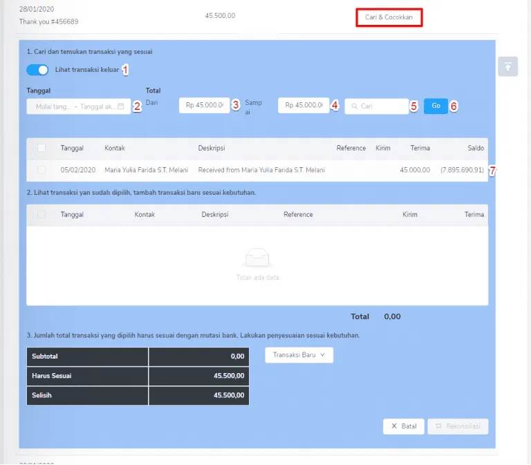 rekonsiliasi otomatis 2
