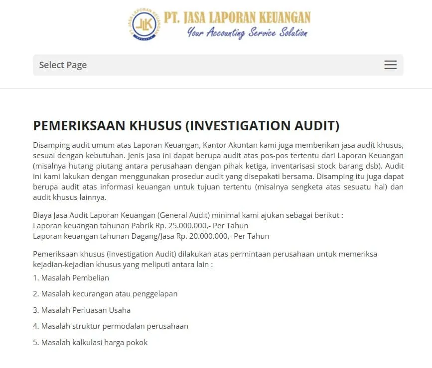 tarif jasa audit laporan keuangan 3
